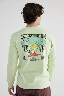 Parks Project X Peanuts Escape To Nature Long Sleeve Tee