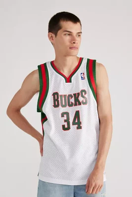 Mitchell & Ness Giannis Antetokounmpo 2013 Milwaukee Bucks Jersey Tank Top