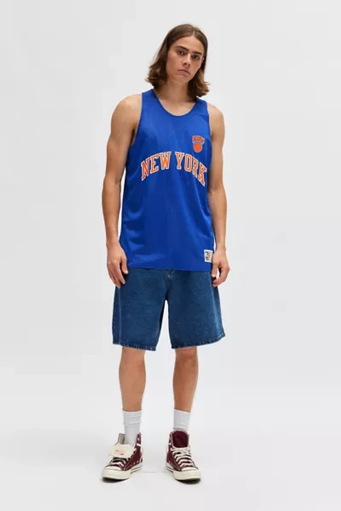 Mitchell & Ness New York Knicks Reversible Mesh Practice Tank Top