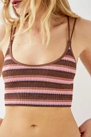 Out From Under Markie Stripe Print Seamless Ribbed Cami