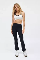 Splits59 Raquel High Waist Flare Split Cropped Legging