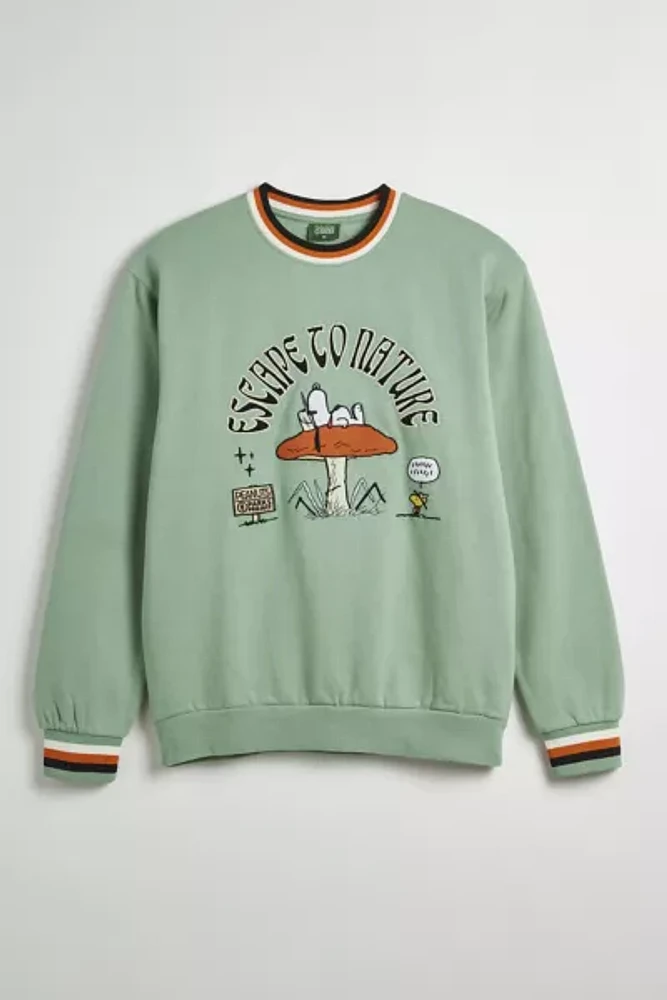 Parks Project X Peanuts Escape To Nature Crew Neck Sweatshirt