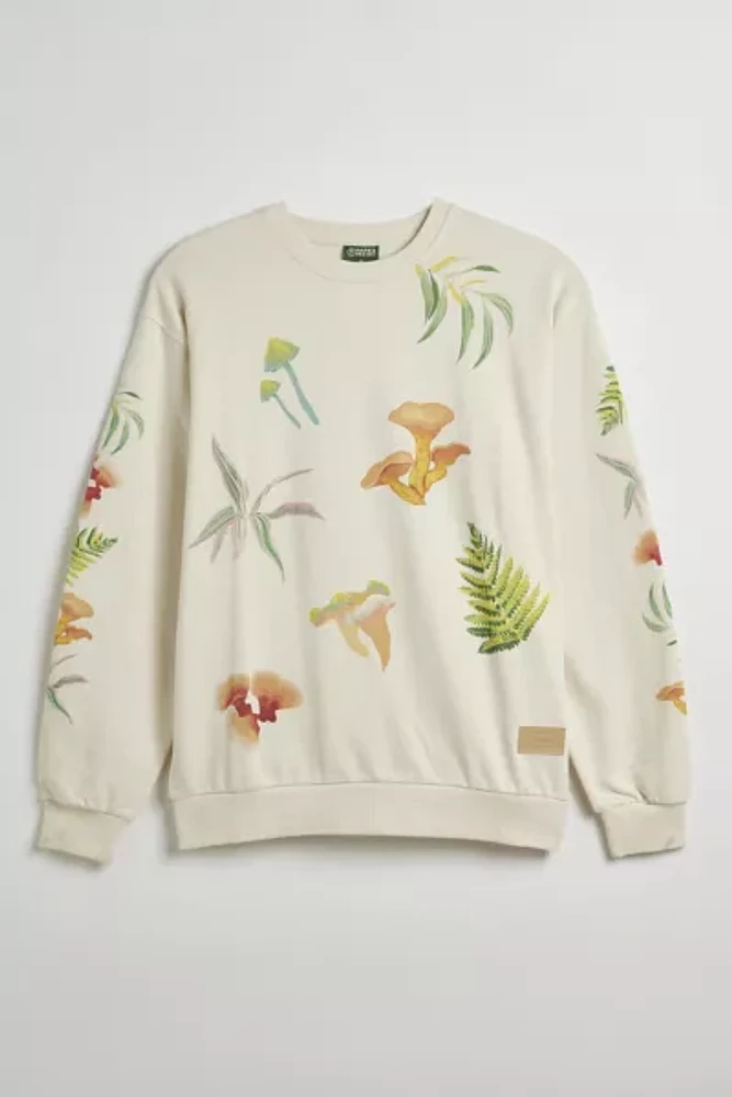 Parks Project X Merrell Shrooms Bloom Crew Neck Sweatshirt