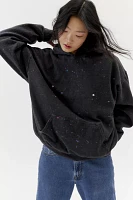 Urban Renewal Remade Paint Splatter Hoodie Sweatshirt