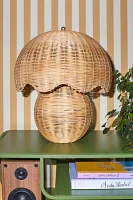 Sylvia Rattan Table Lamp