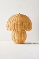 Sylvia Rattan Table Lamp