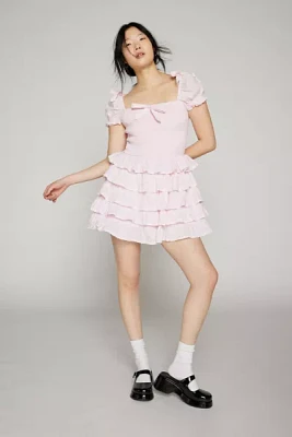 Amy Jane London Darcy Ruffle Mini Dress
