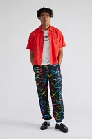 STAYCOOLNYC Electric Beach Printed Windbreaker Pant