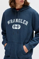 Wrangler Logo Graphic Relaxed Fit Hoodie Sweatshirt