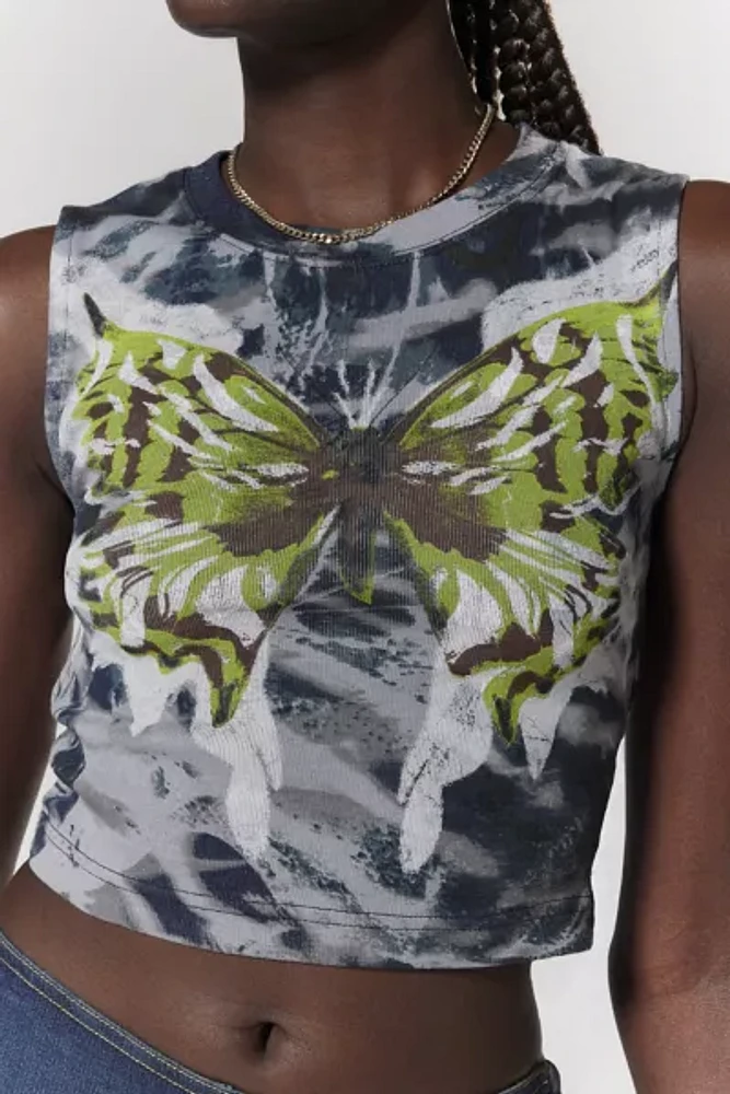 Silence + Noise Butterfly Tank Top