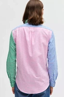 Polo Ralph Lauren Gingham Long Sleeve Button-Down Oxford Shirt