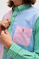 Polo Ralph Lauren Gingham Long Sleeve Button-Down Oxford Shirt