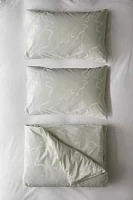 Painted Bows Printed Duvet Set
