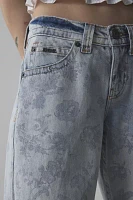 BDG Kayla Printed Low-Rise Jean