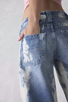 BDG Kayla Printed Low-Rise Jean