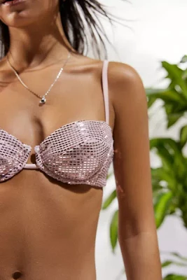 Peixoto Lara Metallic Underwire Bikini Top
