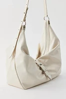 Marge Sherwood Glossy Belted Hobo Bag