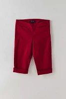 Vintage Red Capri Short