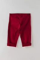 Vintage Red Capri Short