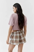 Urban Renewal Remnants Plaid Rollover Boxer Short