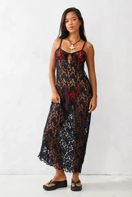 UO Luna Lace Maxi Dress