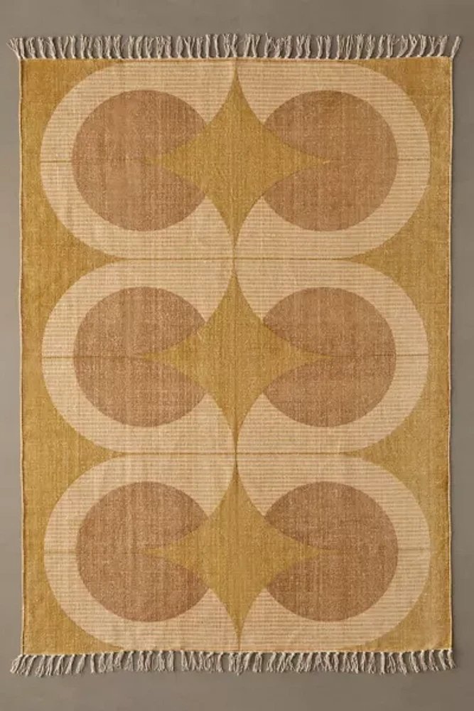 Jasmine Geo Brushed Rug