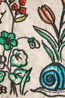 Garden Friends Embroidered Tapestry