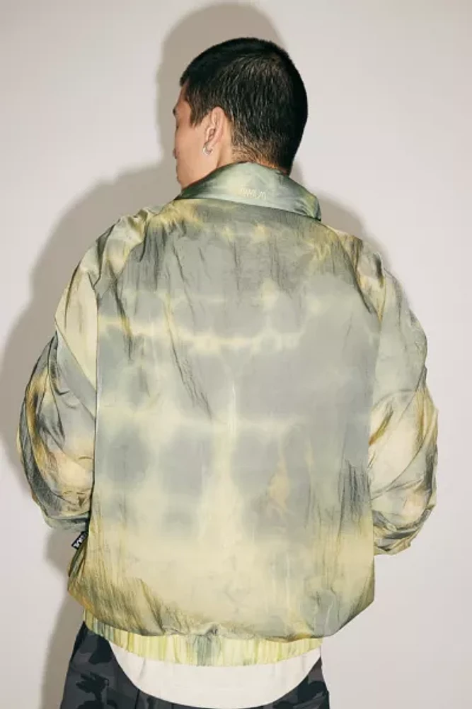 AJOBYAJO Tie-Dye Pleated Jacket