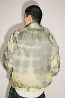 AJOBYAJO Tie-Dye Pleated Jacket