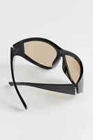 Cohen Oversized Wraparound Sunglasses