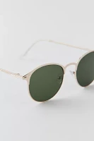 UO Essential Metal Half-Frame Sunglasses