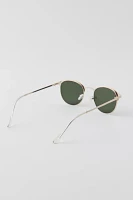 UO Essential Metal Half-Frame Sunglasses