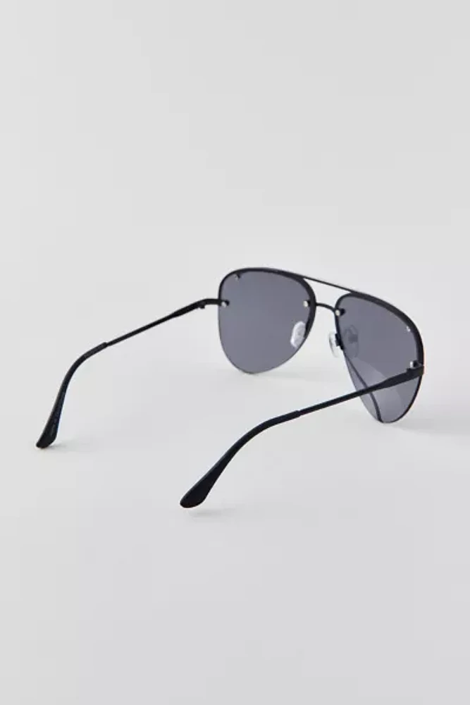 '80s Metal Aviator Sunglasses