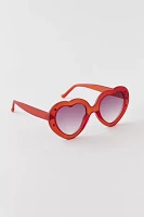 Gem Heart-Shaped Sunglasses