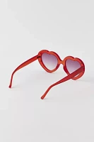 Gem Heart-Shaped Sunglasses