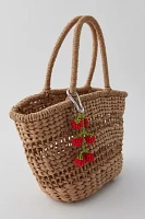Kimchi Blue Structured Woven Tote Bag