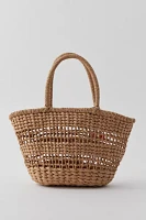Kimchi Blue Structured Woven Tote Bag