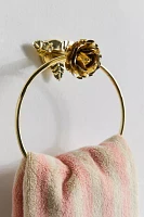 Rosette Towel Ring