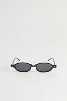 Kai Slim Oval Sunglasses