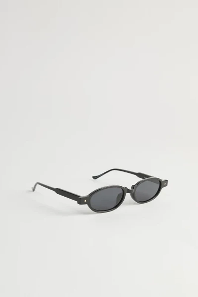 Kai Slim Oval Sunglasses