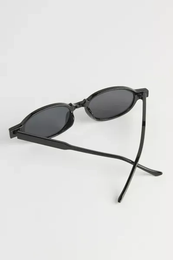 Kai Slim Oval Sunglasses