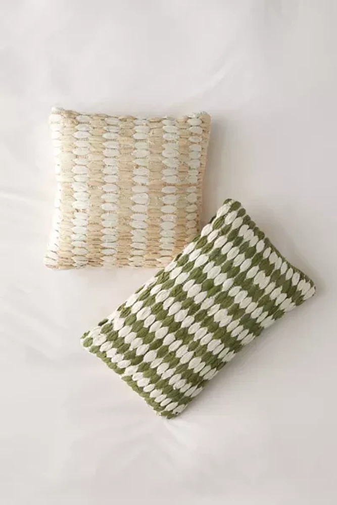 Urban Renewal Remnants Open Weave Throw Pillow