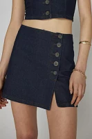 Kimchi Blue Everleigh Denim Top & Mini Skirt Set