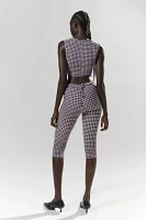 Silence + Noise Carly Gingham Top & Capri Pant Set