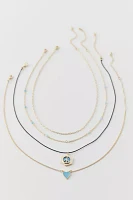 Ashbury Peace And Love Layering Necklace Set