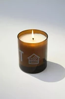 Houseplant Glass Candle