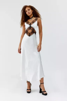 4th & Reckless Kelsey Satin Slip Dress