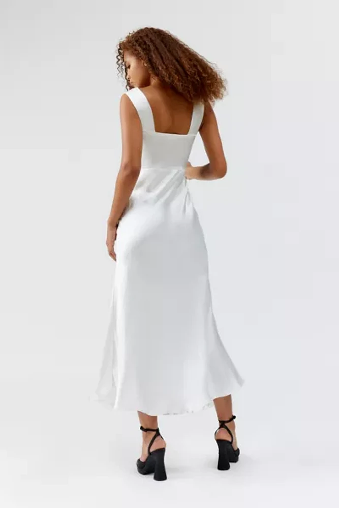 4th & Reckless Kelsey Satin Slip Dress