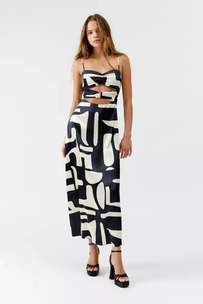 4th & Reckless Debora Printed Maxi Dress