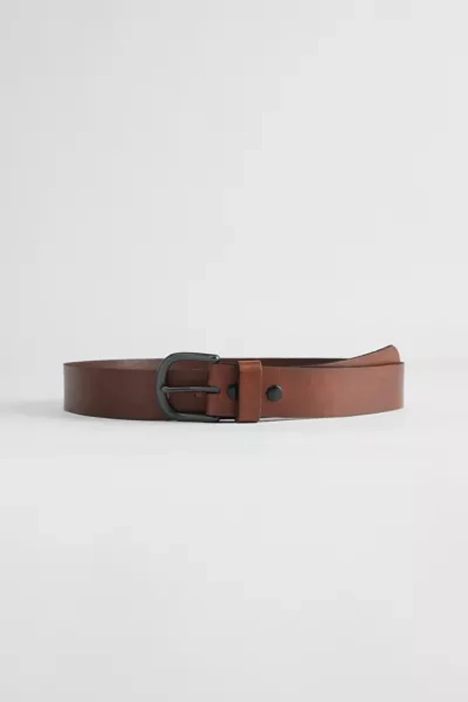 Wrangler Distressed Vegetable Tanned Leather Belt